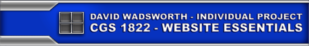 Individual Project - David Wadsworth